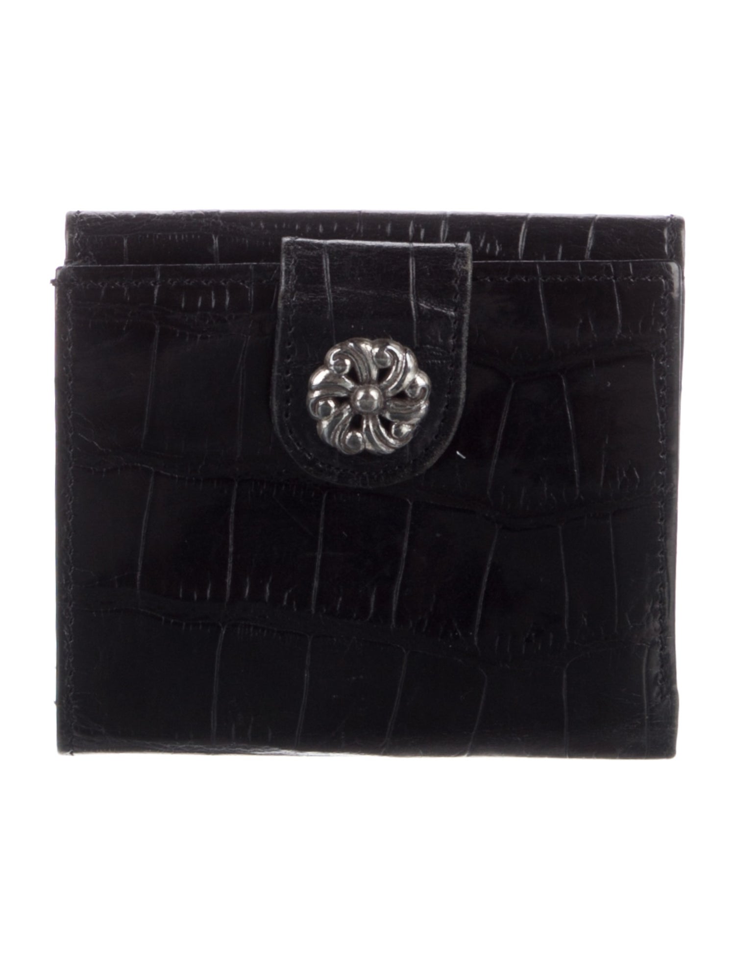 Brighton Embossed Leather Compact Wallet