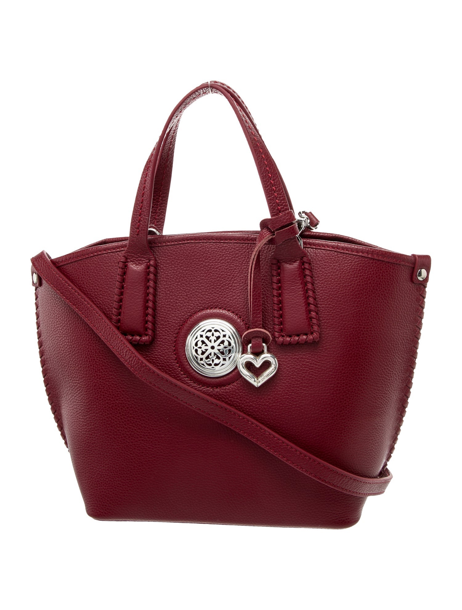 Brighton Leather Bucket Bag