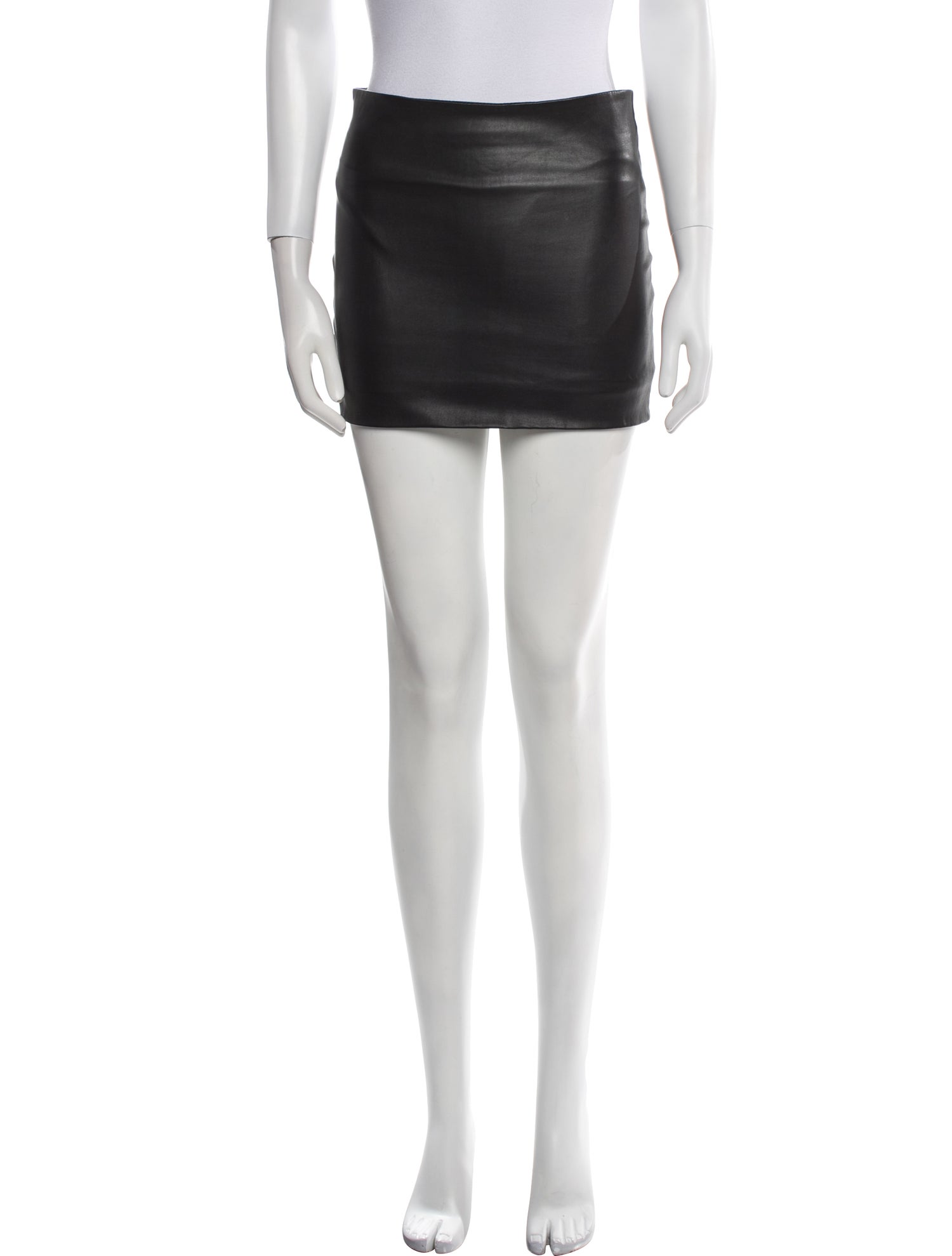 Brighton Leather Mini Skirt