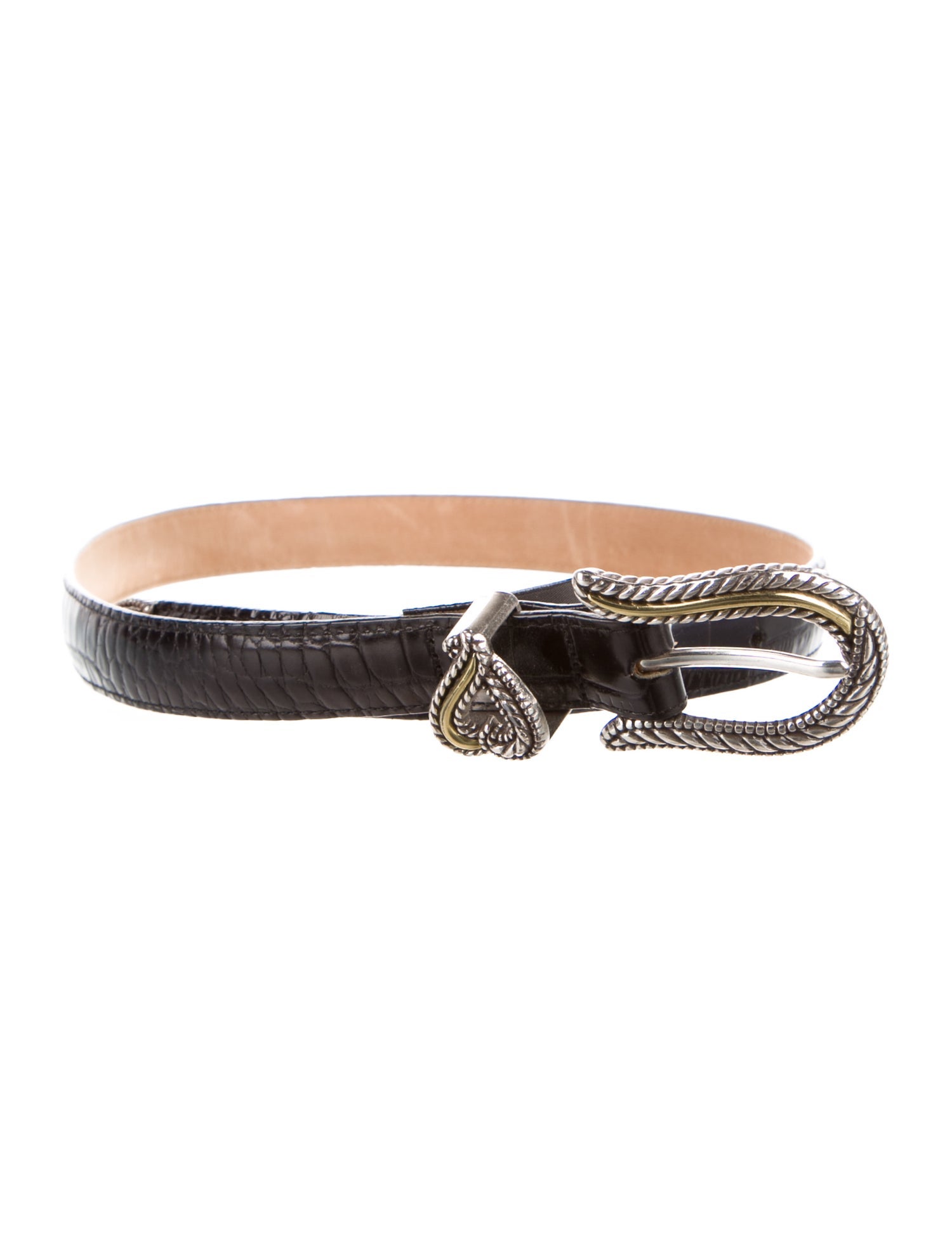 Brighton Skinny Leather Waist Belt