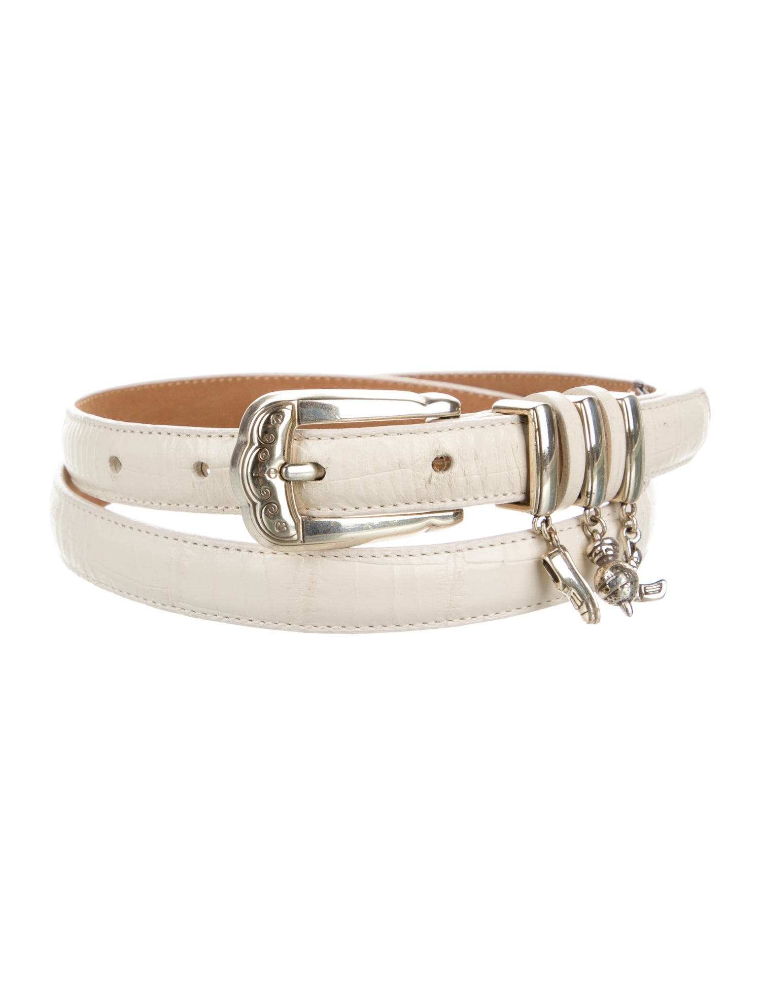 Brighton Skinny Leather Belt