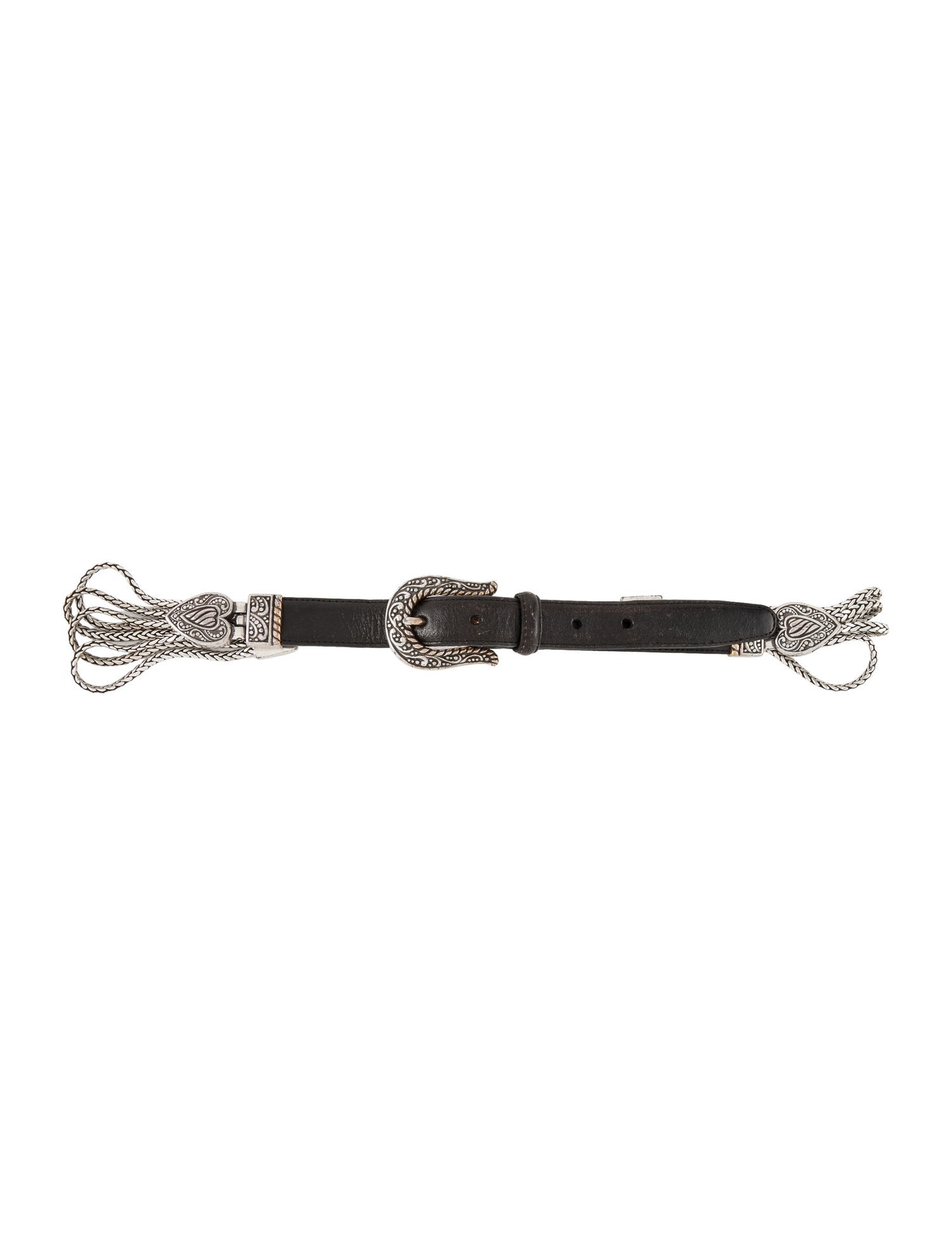 Brighton Skinny Leather Waist Belt