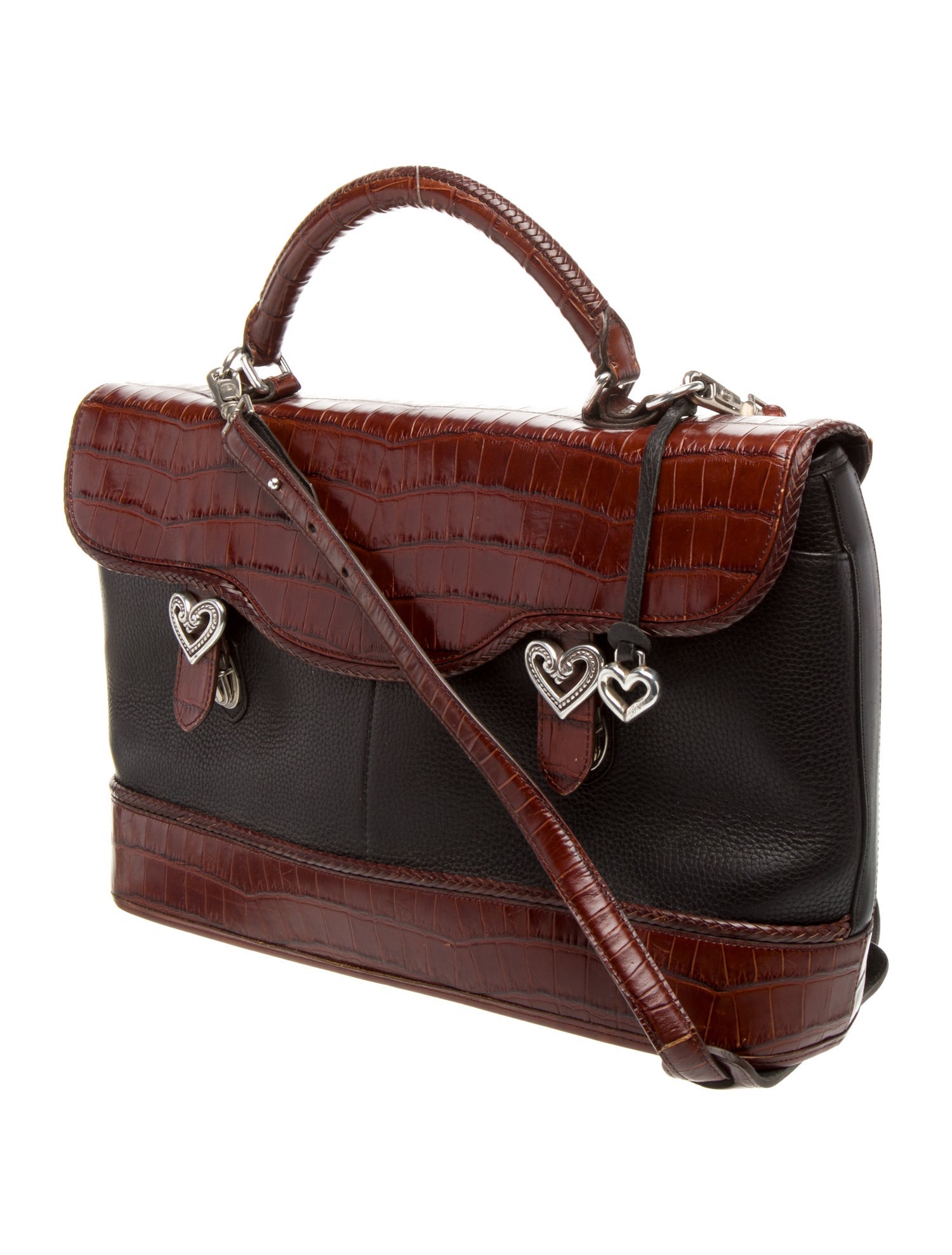Brighton Leather Crossbody Bag