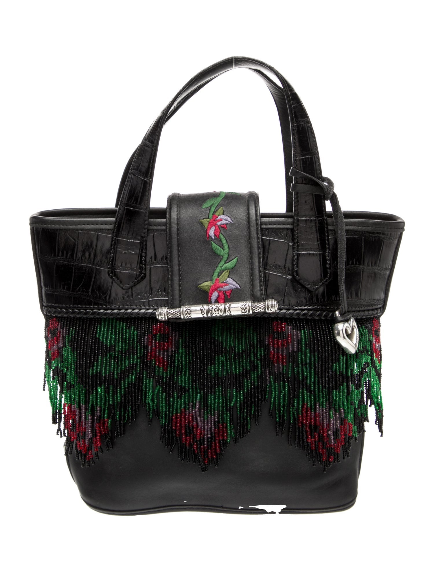 Brighton Leather Top Handle Bag