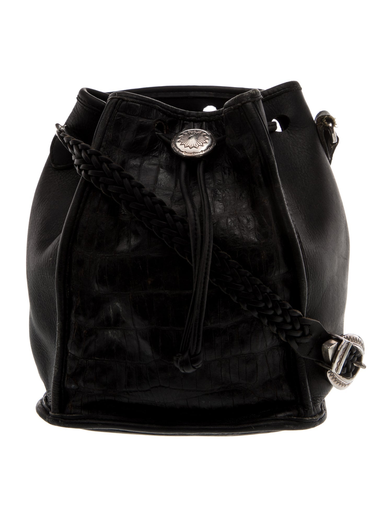 Brighton Leather Bucket Bag
