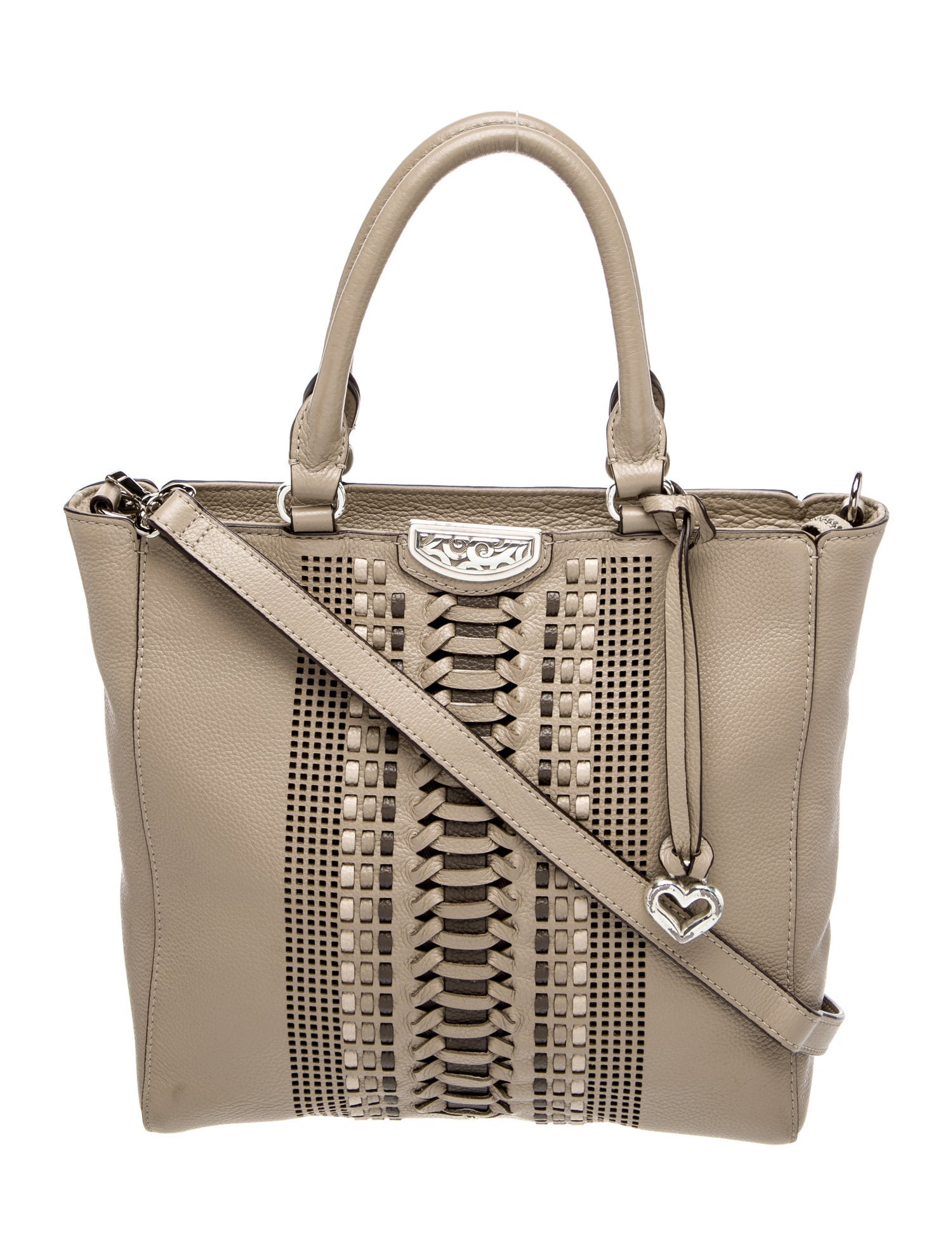 Brighton Leather Top Handle Bag