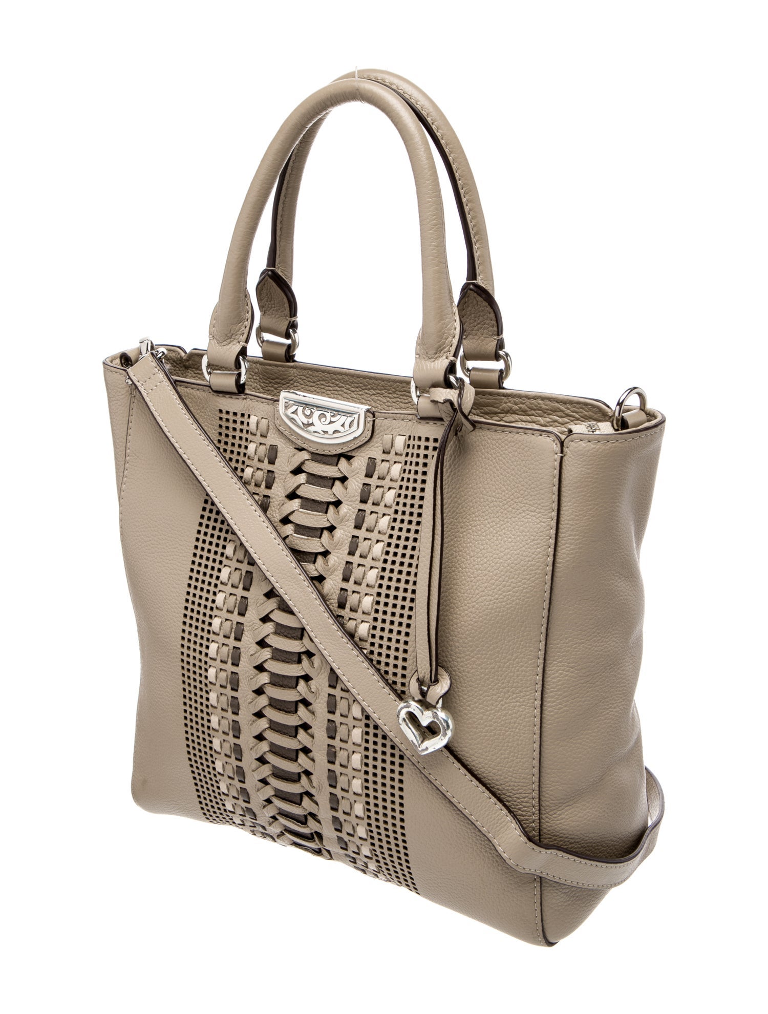 Brighton Leather Top Handle Bag