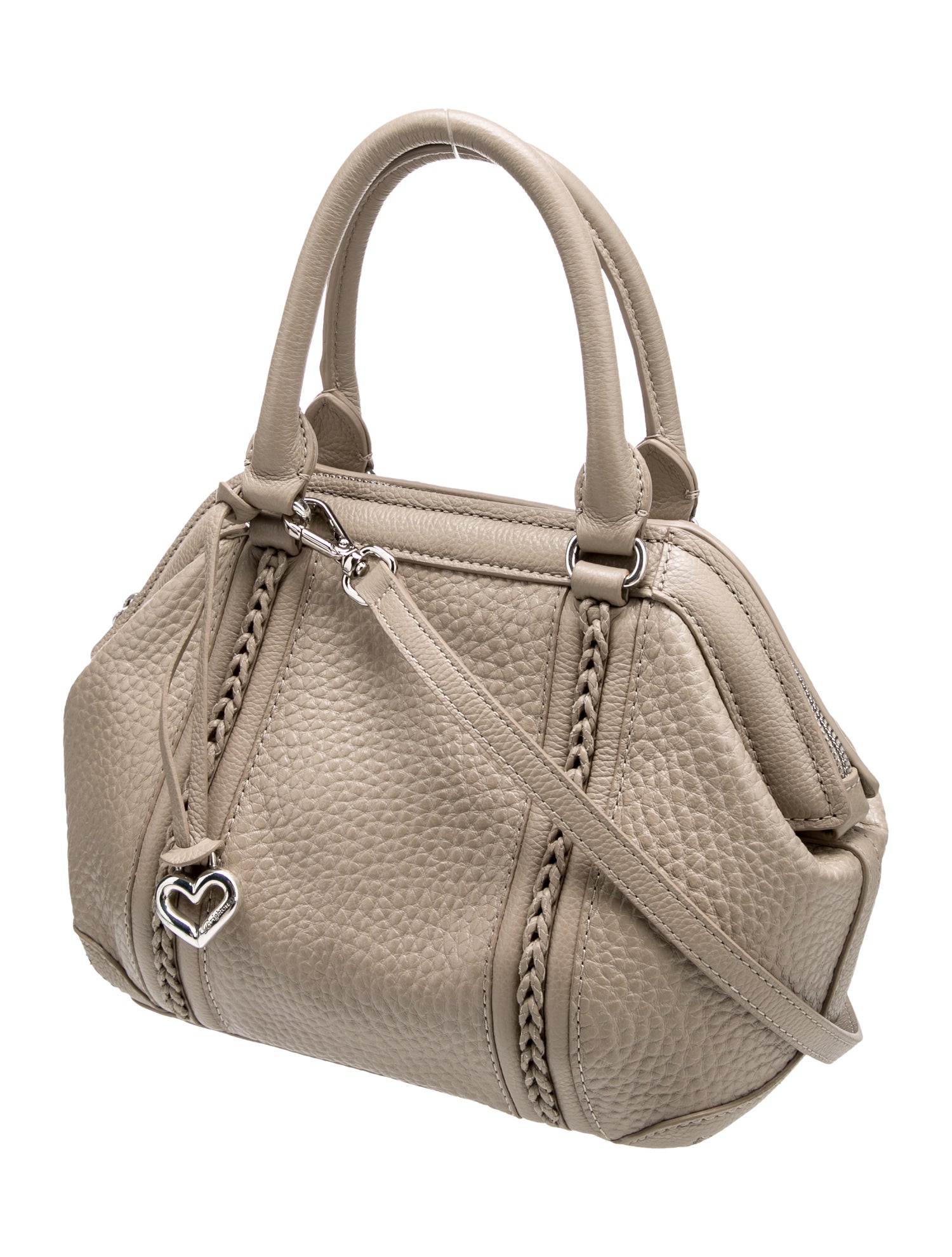 Brighton Leather Top Handle Bag