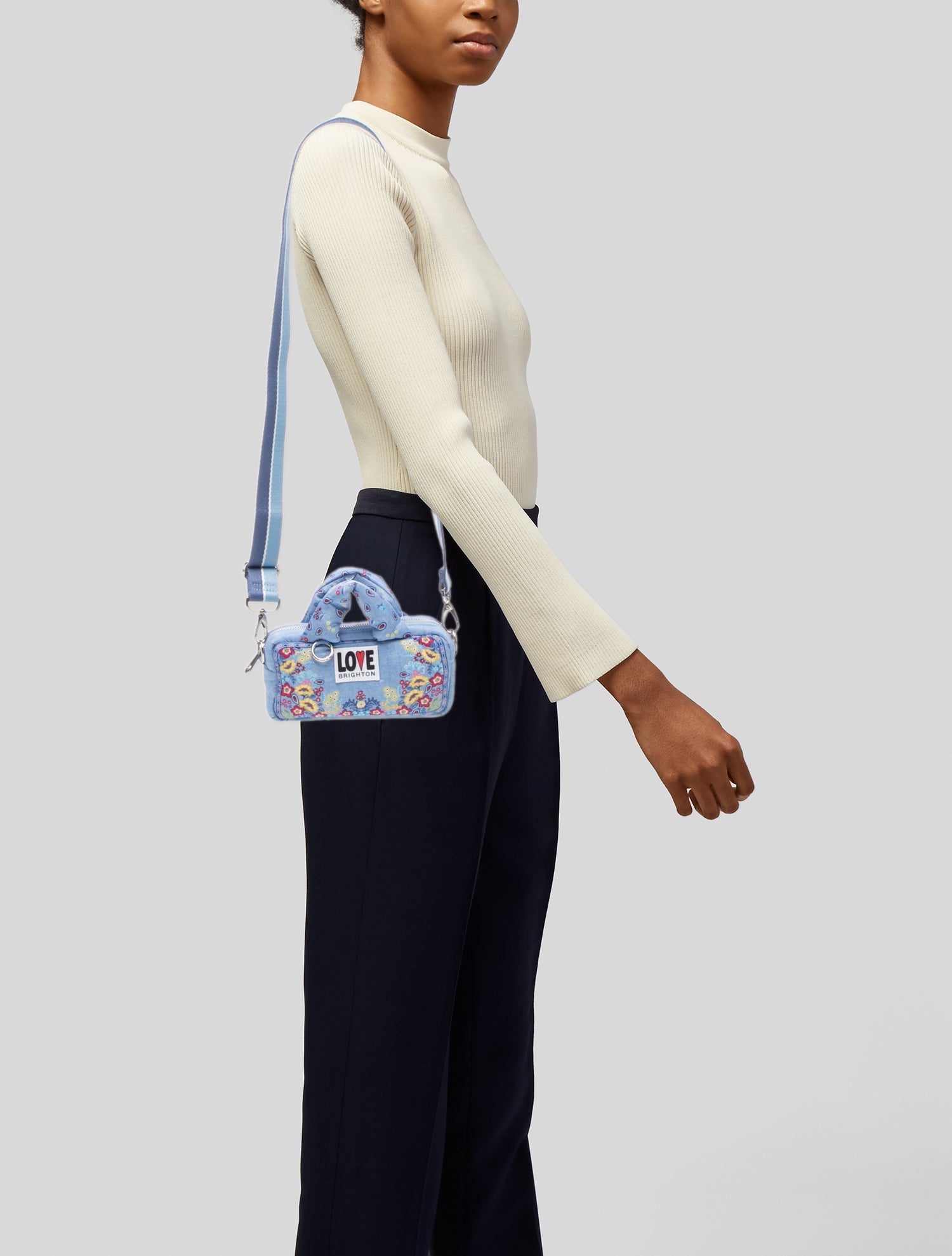 Brighton Denim Shoulder Bag w/ Tags