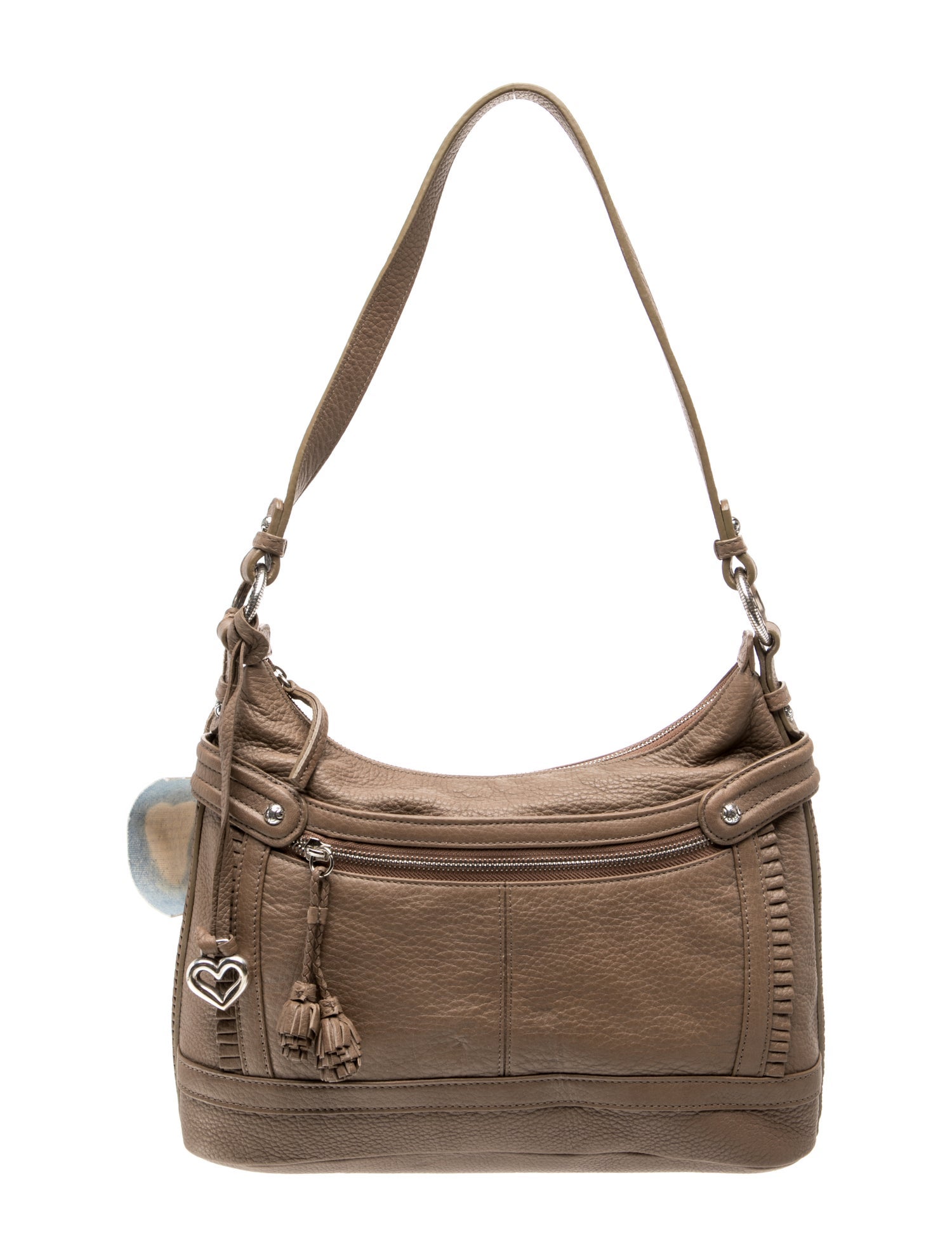 Brighton Leather Top Handle Bag