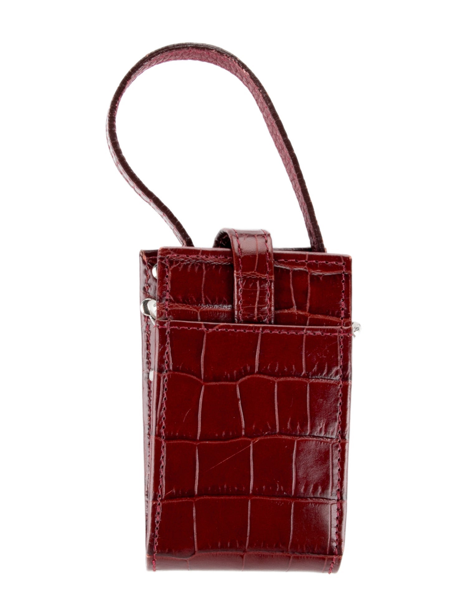 Brighton Embossed Leather Phone Holder