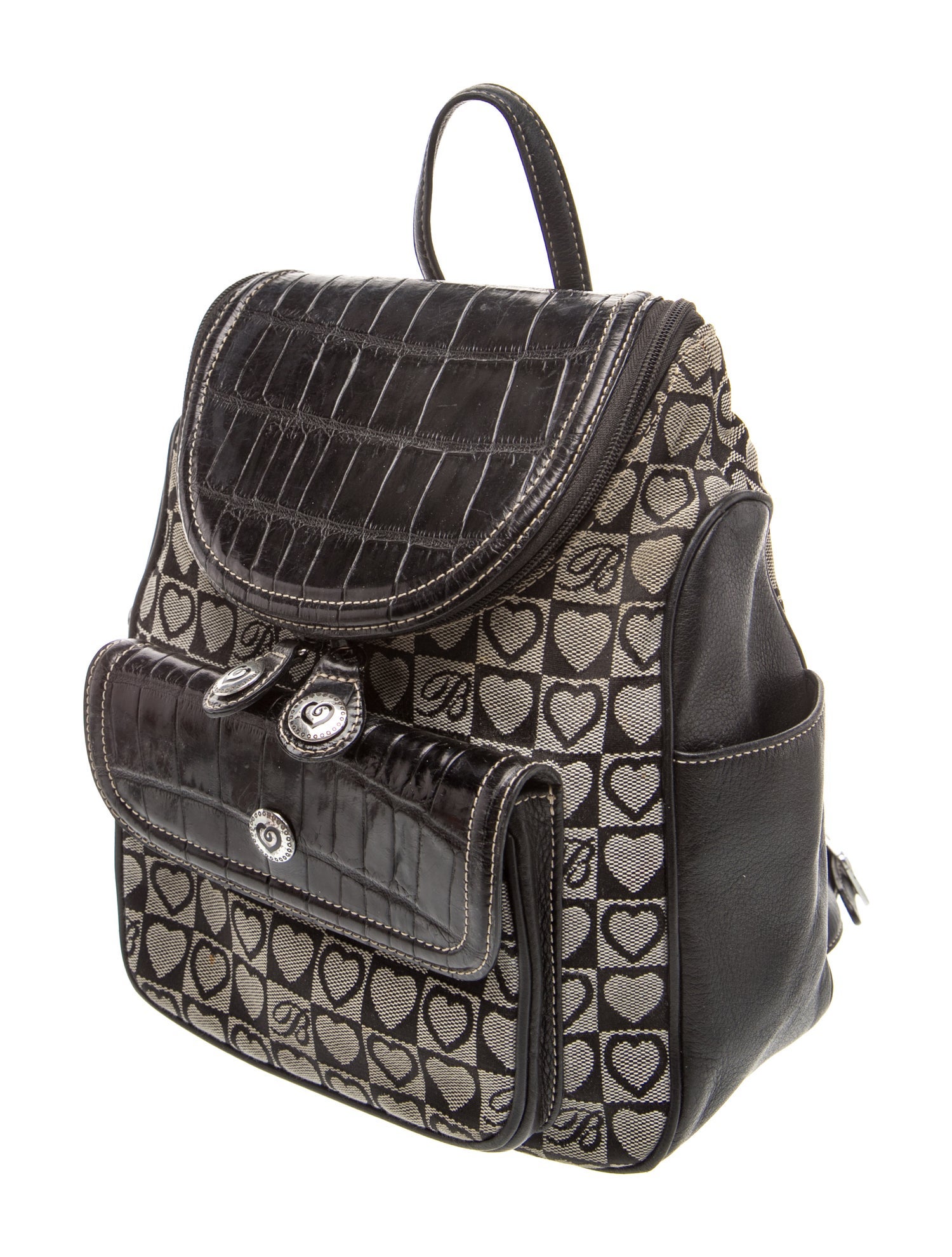 brighton backpack purse leather JKC On Backpack Brighton Leather Purse, Black, Brown,