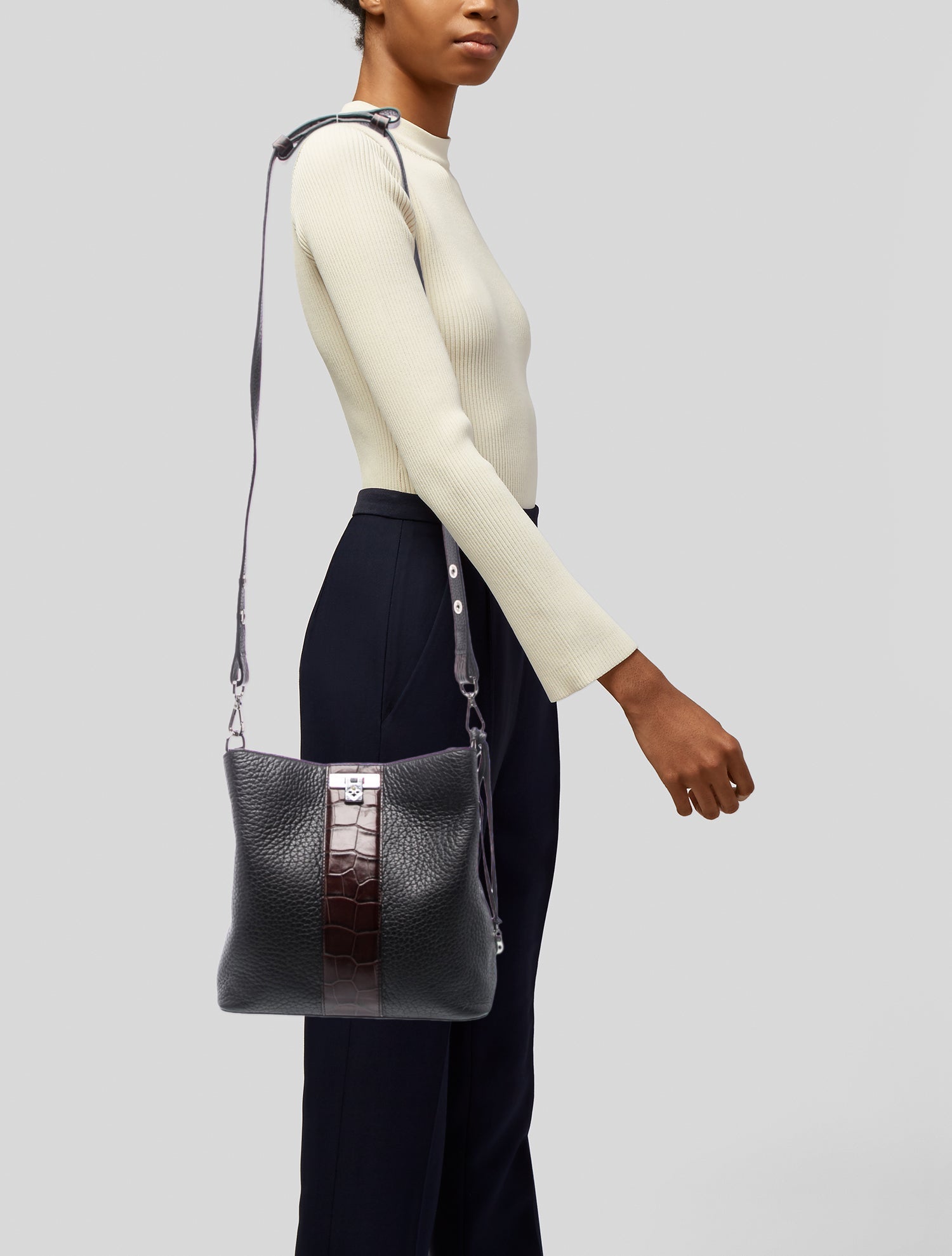 Brighton Leather Messenger Bag