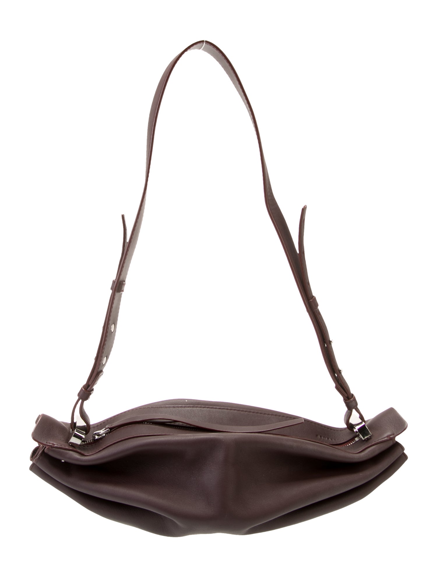 Bonastre Leather Evening Bag