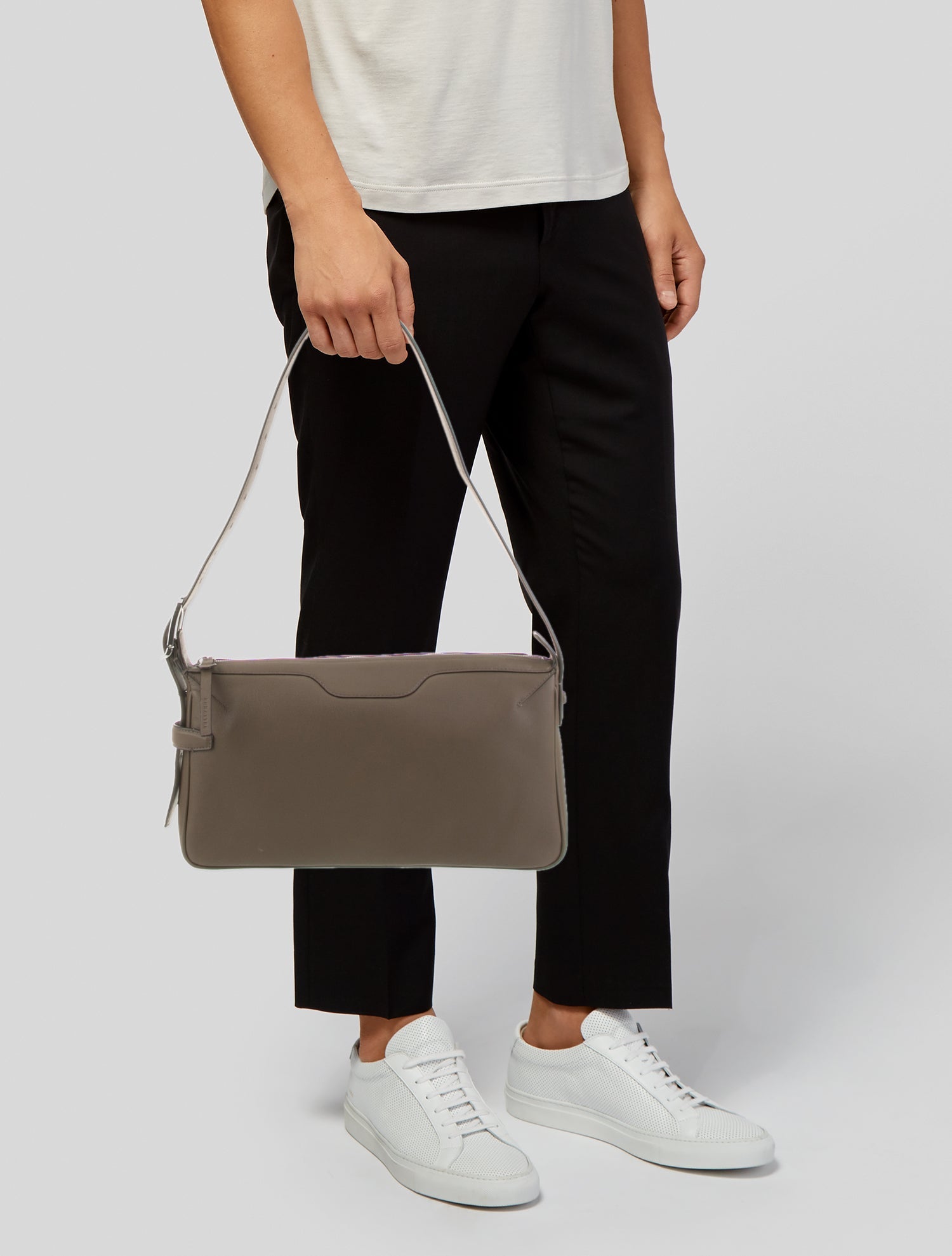 Bonastre Leather Messenger Bag