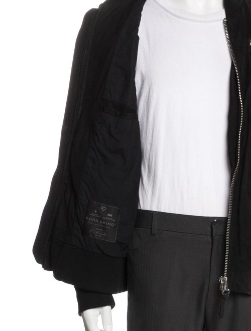 Boda Skins Eel Skin Bomber Jacket