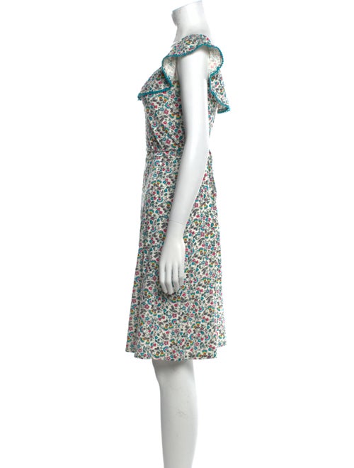 BODE Floral Print Mini Dress
