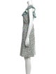 BODE Floral Print Mini Dress