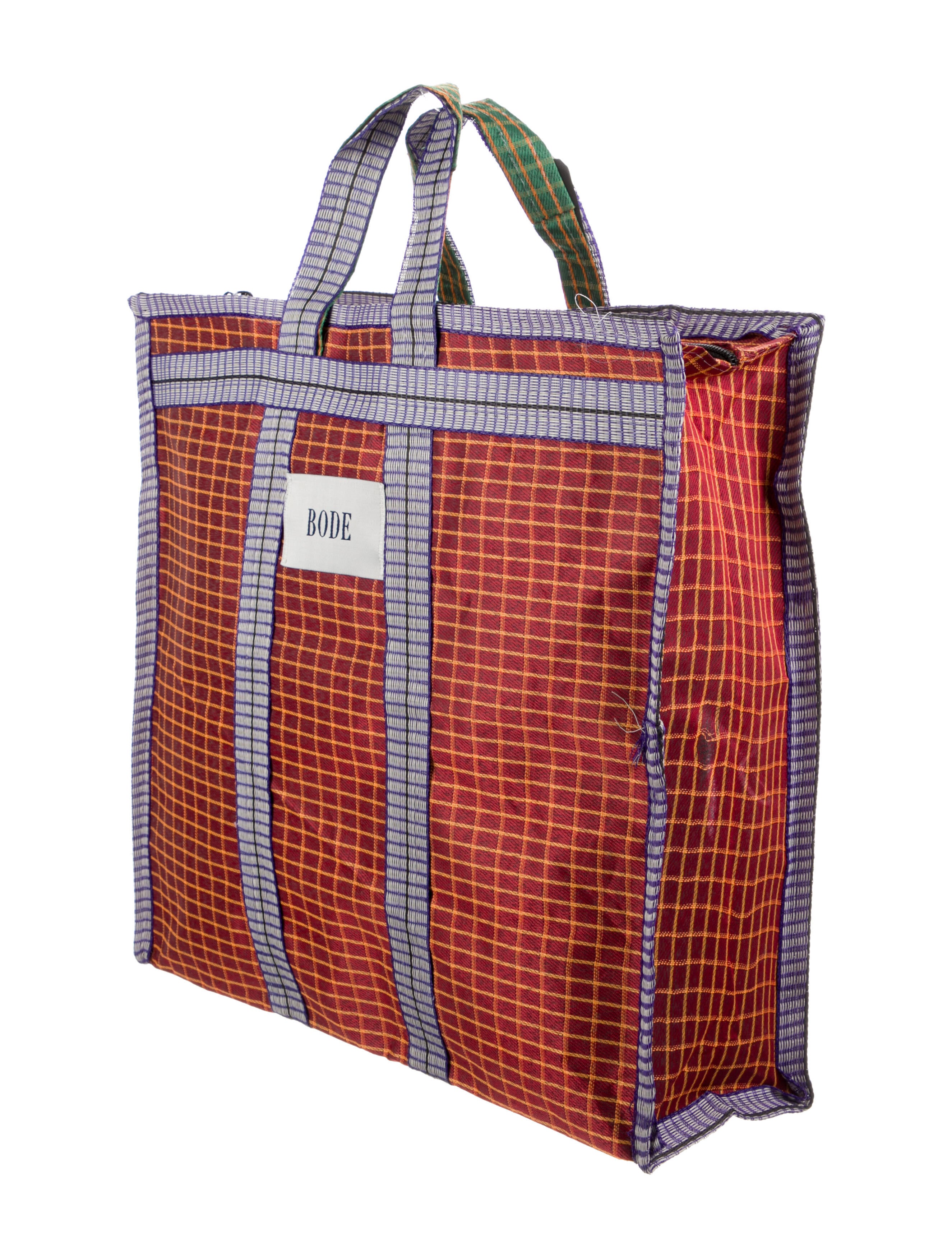 BODE Nylon Tote Bag - Red Totes, Handbags - WBODE20628 | The RealReal