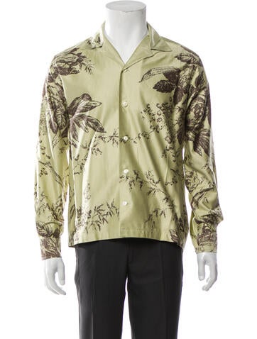 Bode Casual Shirts Printed Long Sleeve Shirt XS