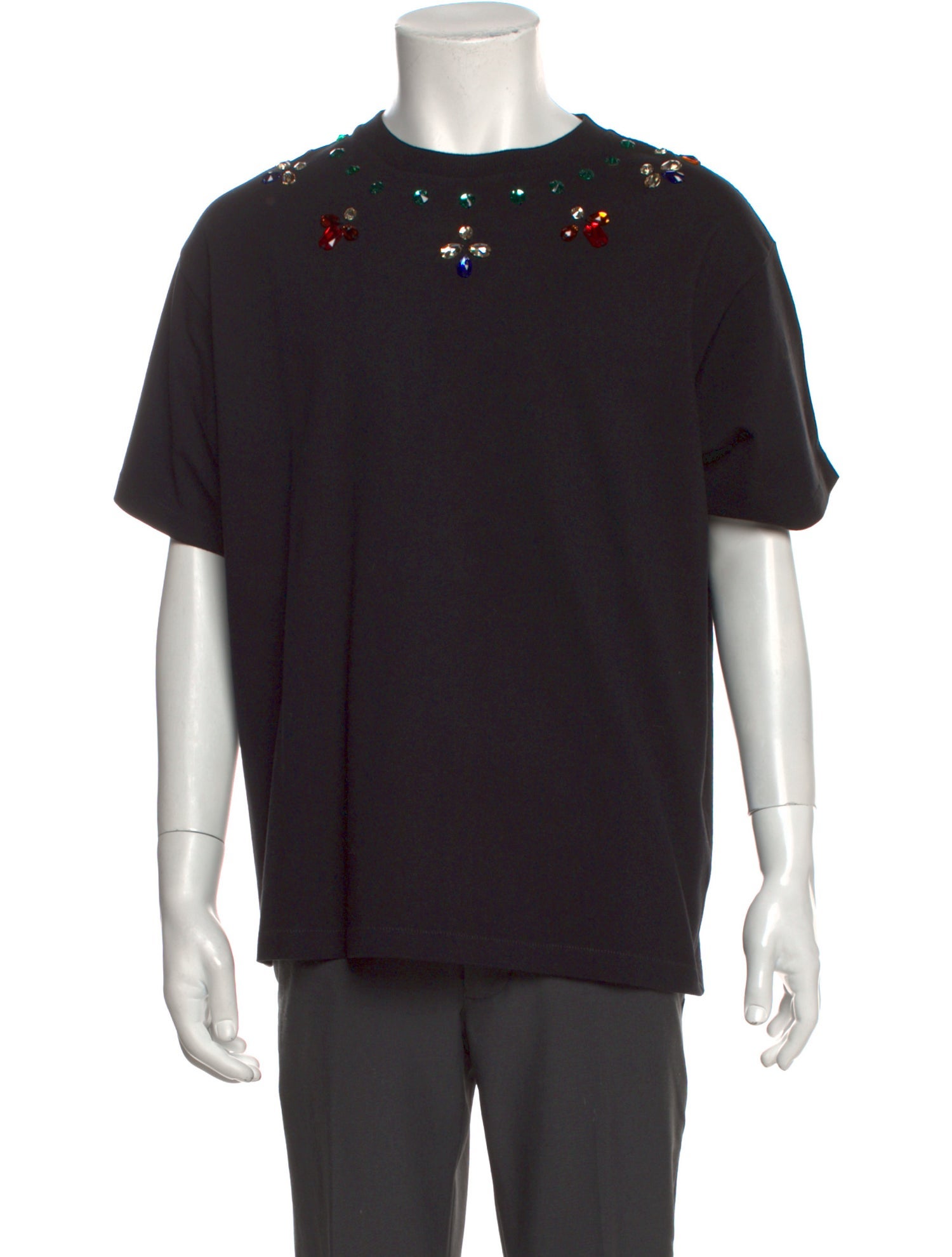 トップス bode BEADED NECKLACE TEE Bode Men's Beaded Necklace T-Shirt in White Bode