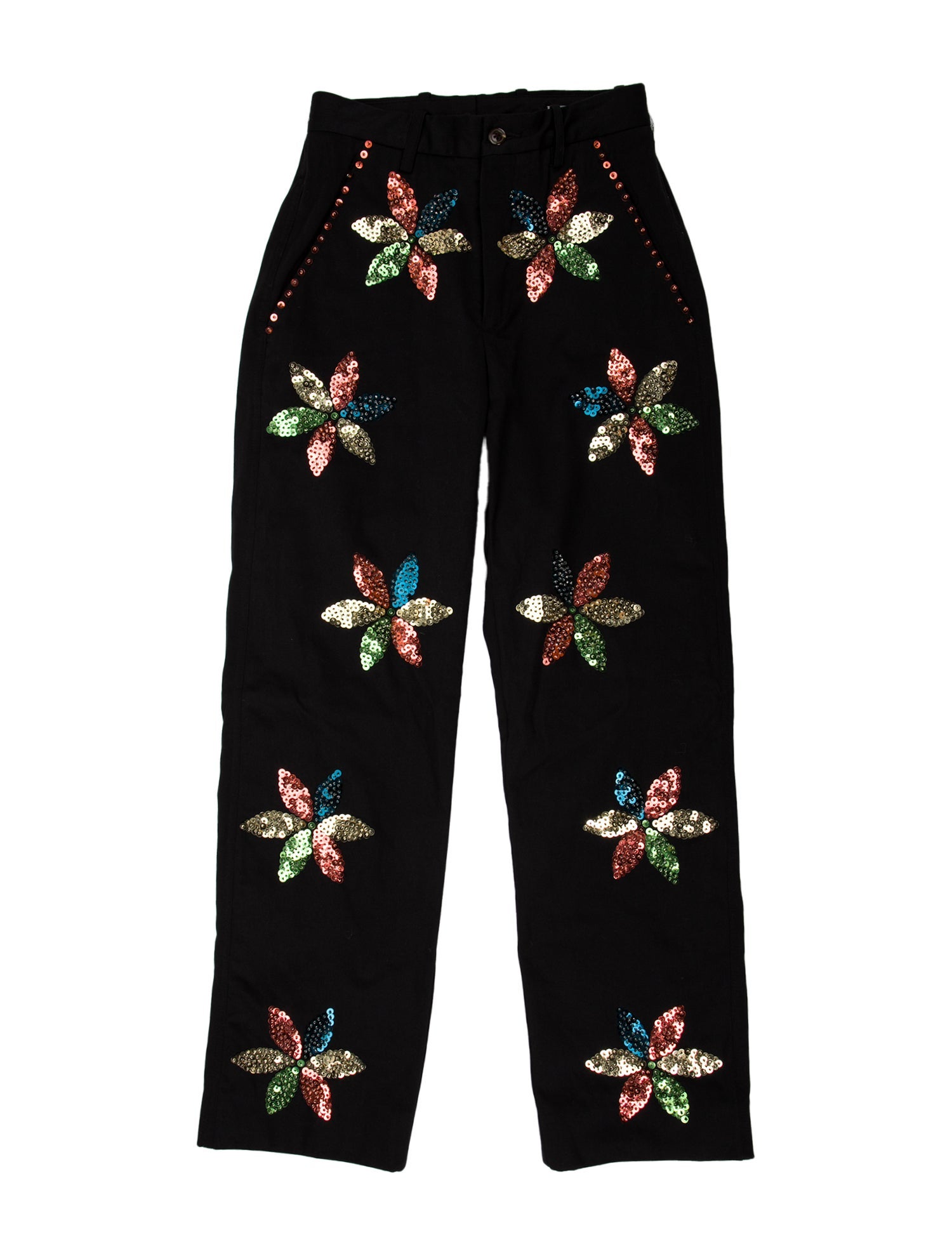 BODE Floral Print Straight Leg Pants w/ Tags