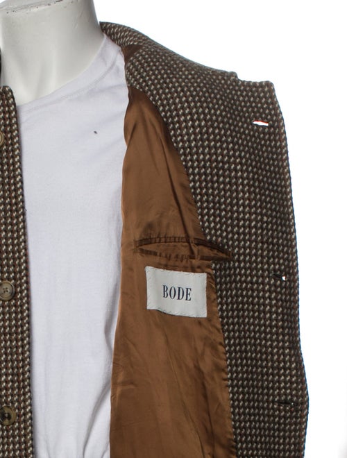 BODE 2019 Houndstooth Print Parka