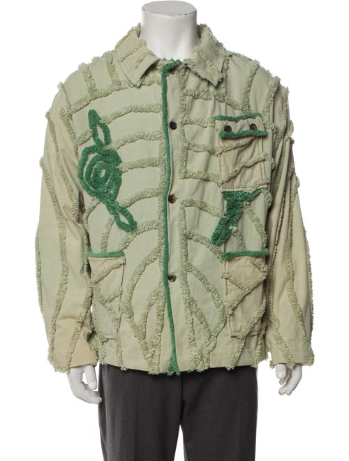 BODE Graphic Print Puffer Coat