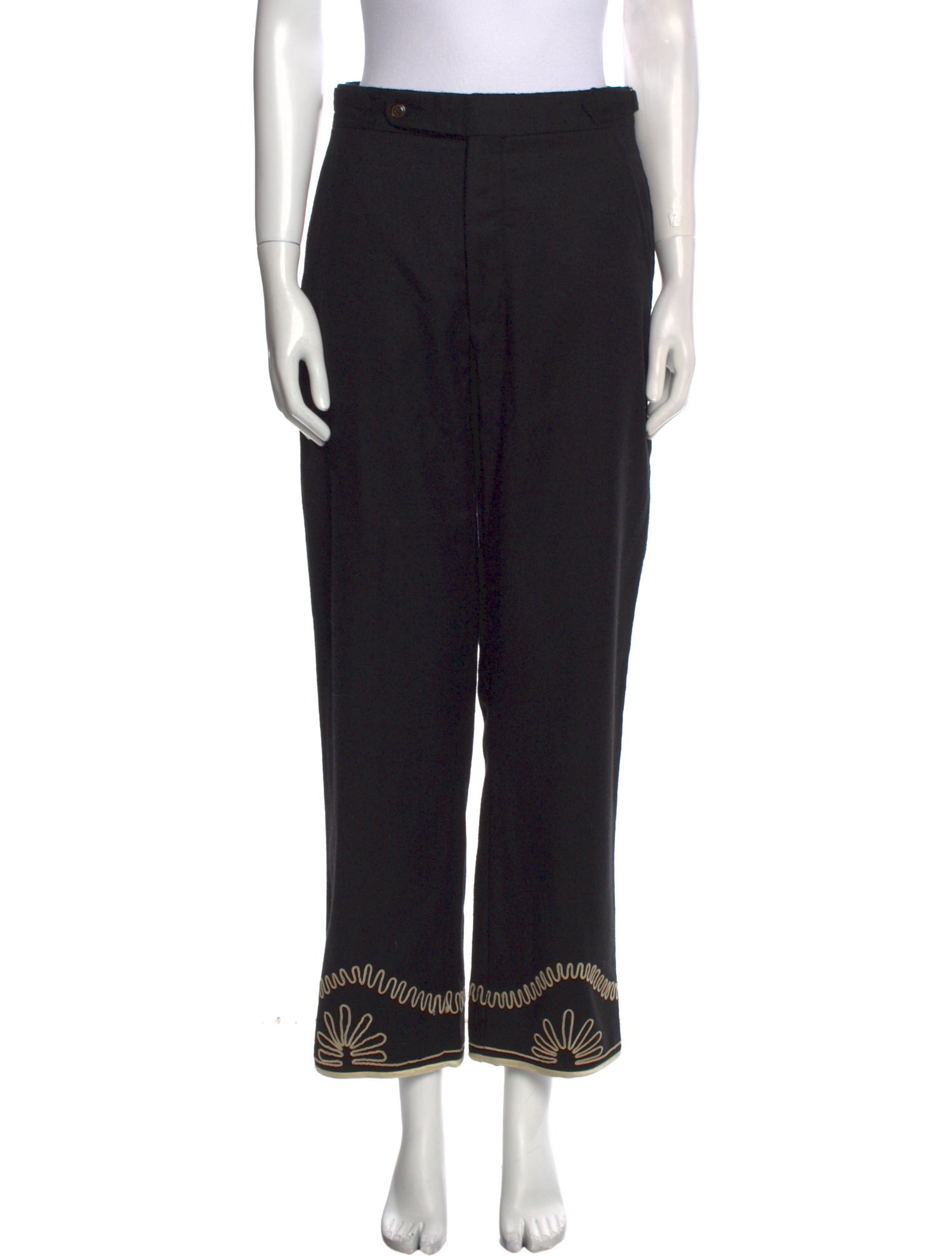 BODE Merino Wool Straight Leg Pants