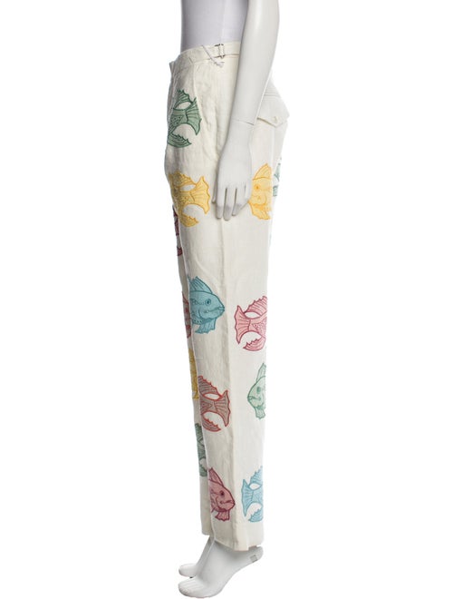 BODE Linen Wide Leg Pants