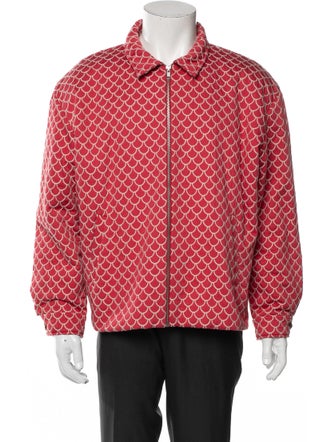 BODE Plaid Print Trucker Jacket