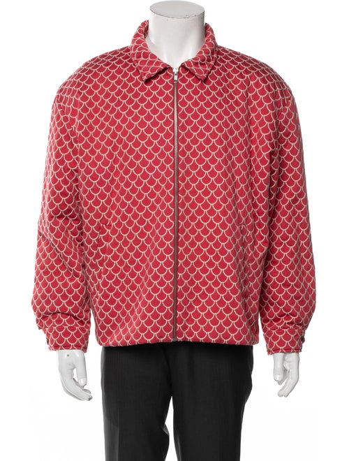 BODE Plaid Print Trucker Jacket