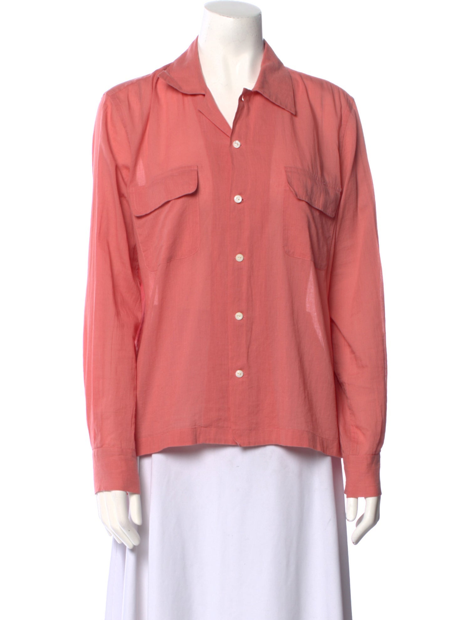 BODE Long Sleeve Button-Up Top
