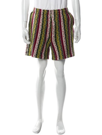 BODE Merino Wool Flat Front Shorts