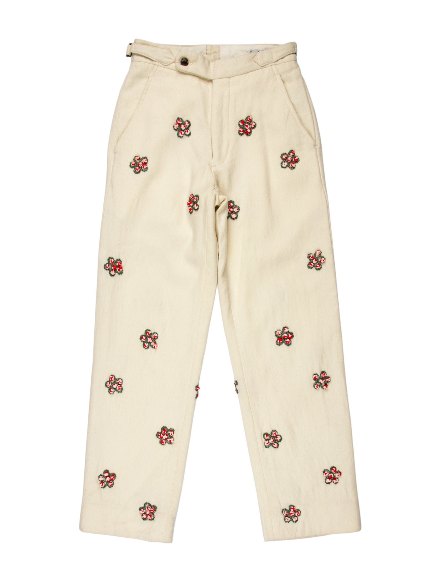 BODE Merino Wool Straight Leg Pants