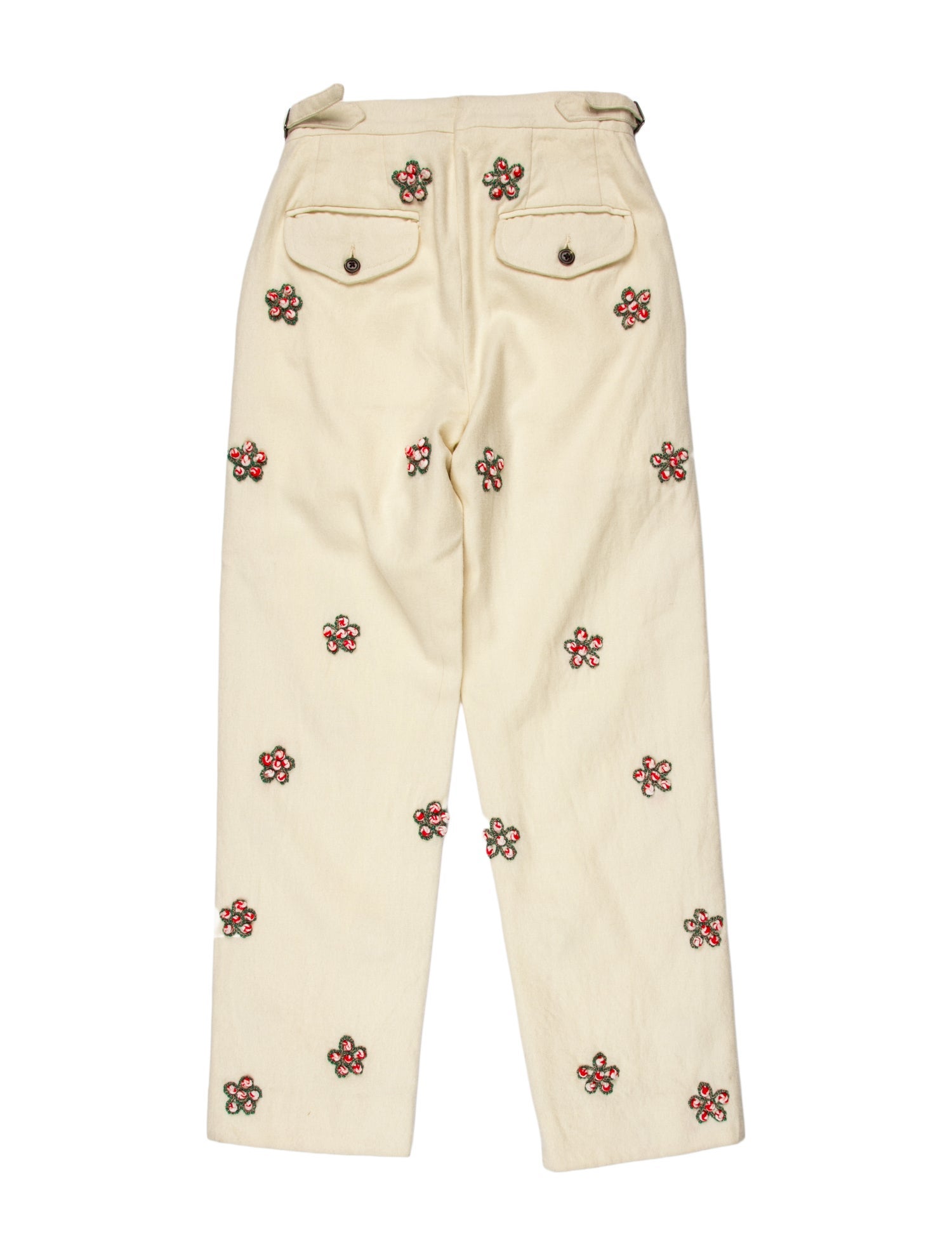 BODE Merino Wool Straight Leg Pants