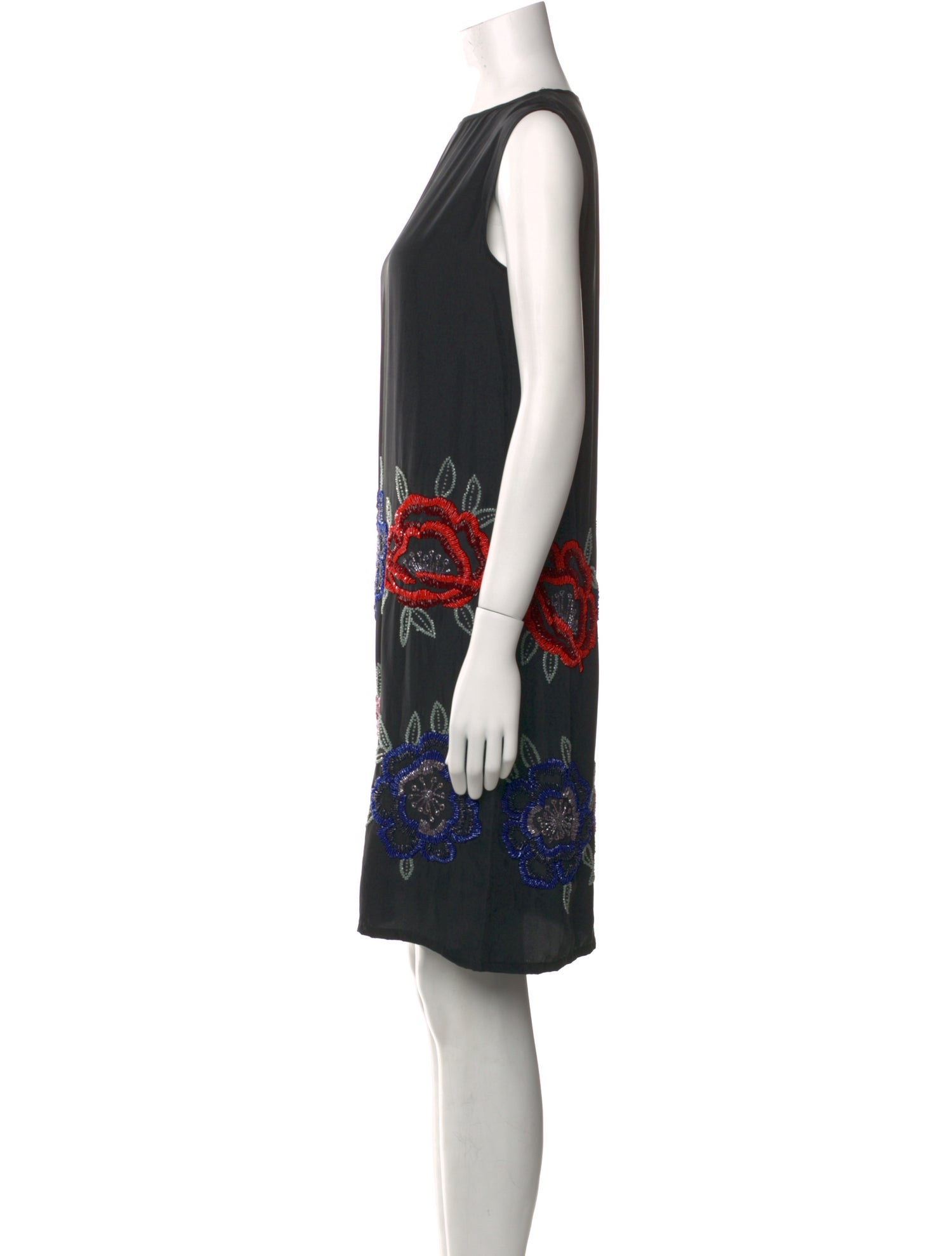 BODE Silk Mini Dress