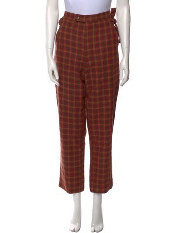 Bode Pants Merino Wool Straight Leg M