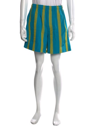 BODE Striped Jogger Shorts