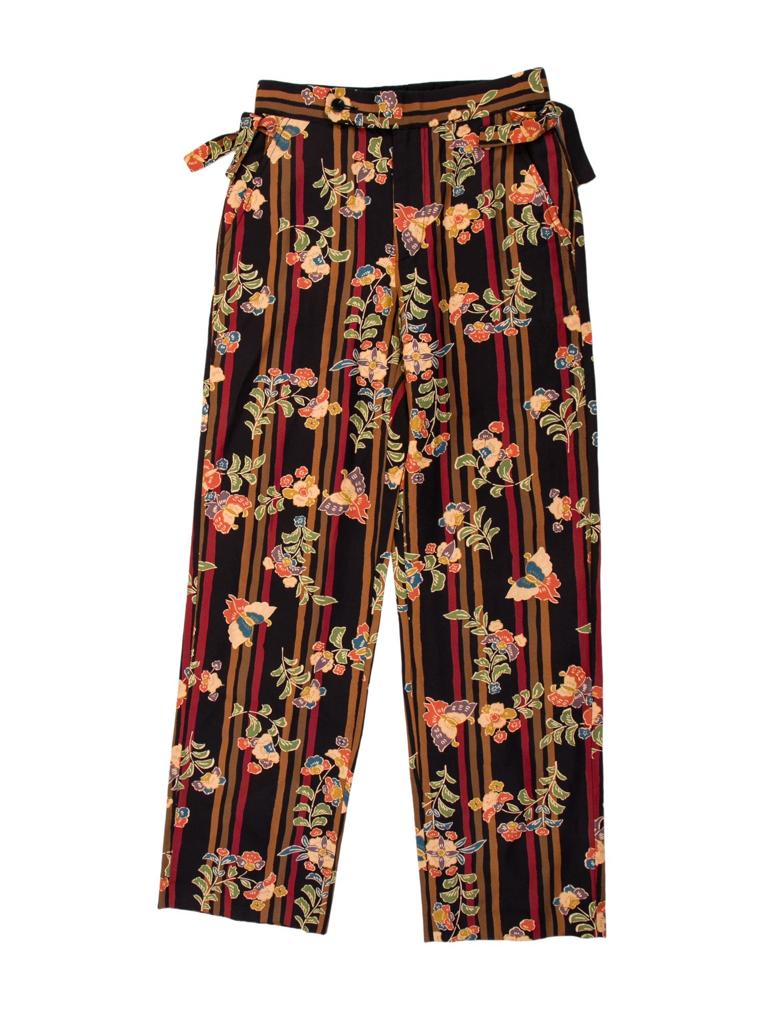 BODE Polka Dot Print Straight Leg Pants