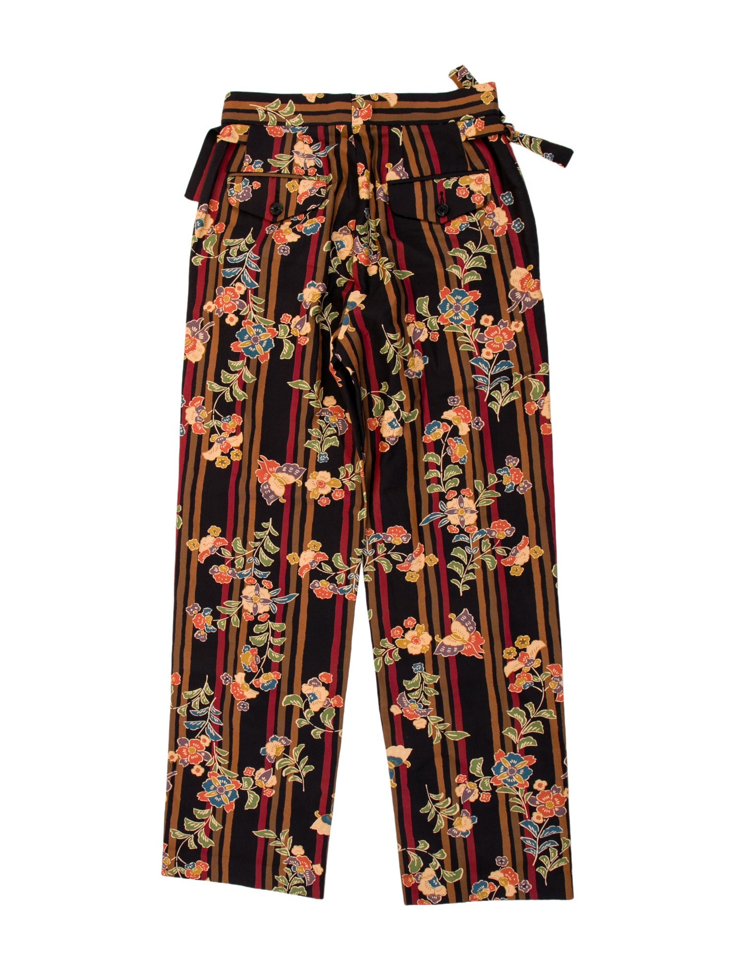 BODE Polka Dot Print Straight Leg Pants