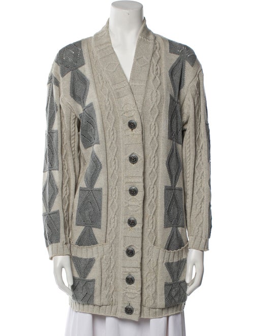 BODE Merino Wool Patterned Sweater