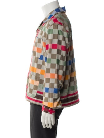 BODE Plaid Print Jacket