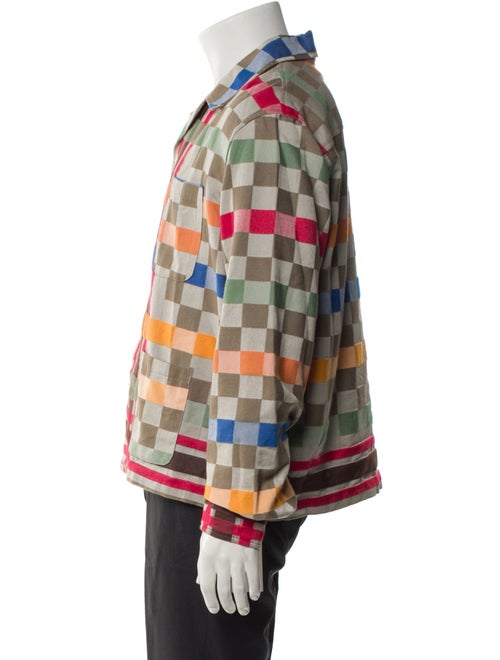 BODE Plaid Print Jacket