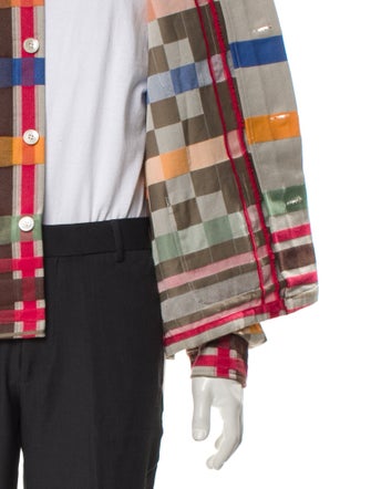 BODE Plaid Print Jacket