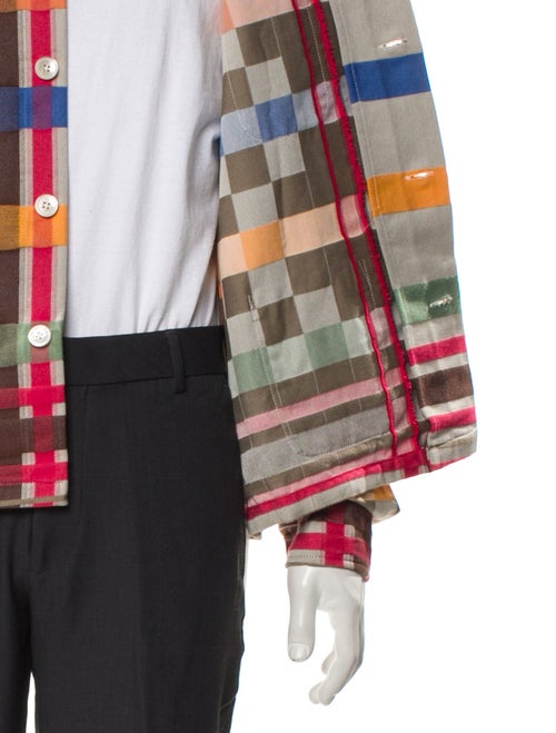 BODE Plaid Print Jacket