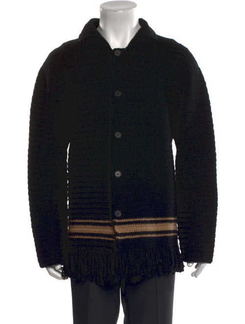 BODE Wool Printed Cardigan