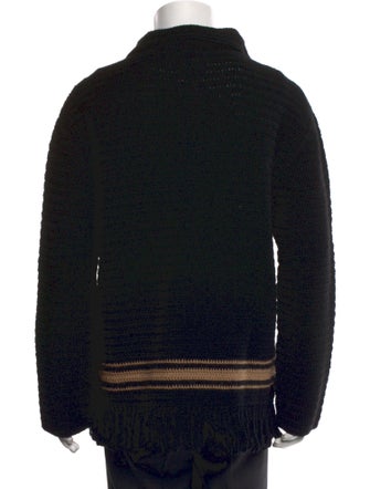 BODE Wool Printed Cardigan