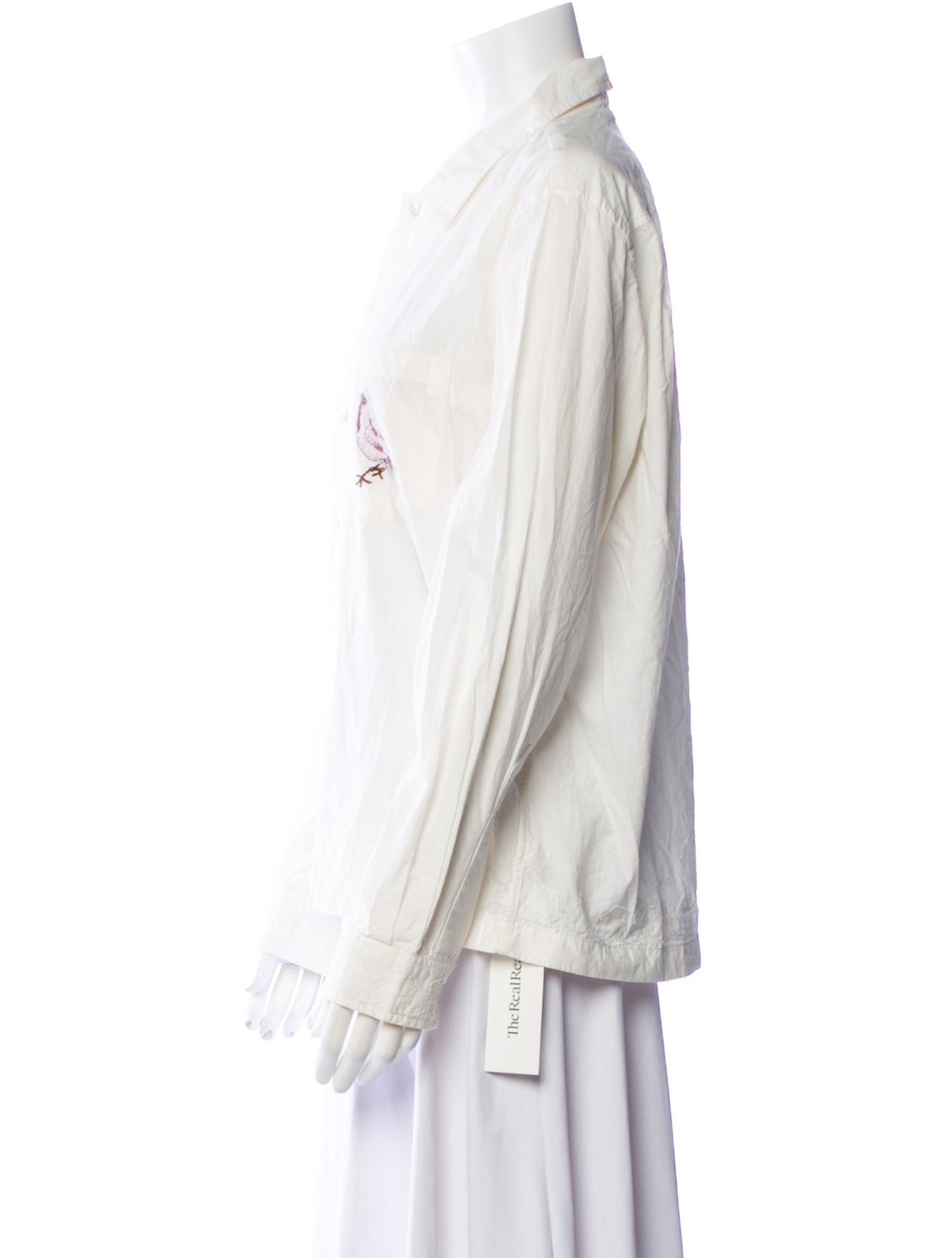 BODE Long Sleeve Button-Up Top