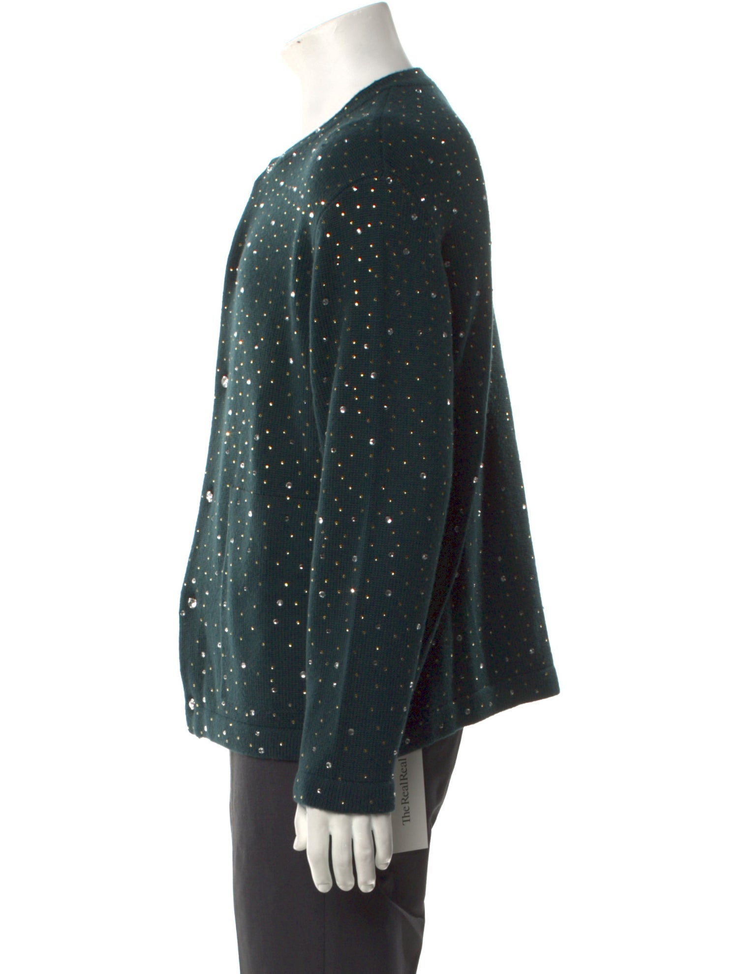BODE Wool Crew Neck Cardigan w/ Tags